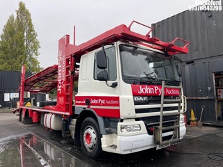 Location: Stapleford - 2011 DAF TRUCKS CF CAR TRANSPORTER REG: YX61OBN, 9200cc DIESEL, MANUAL DIESEL, Former Keepers: 2, Keys: Yes, MOT Expiry date: 30/04/2026