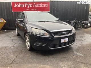 Location: Stapleford - 2009 FORD FOCUS ZETEC TD 109 5 Door Hatchback REG: NL09KCZ, Keys: Yes, MOT Expiry date: 21/01/2026, 1560 Diesel, 5 Speed Manual Diesel, Former Keepers: 4