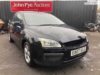 Location: Stapleford - 2007 FORD FOCUS LX AUTO 5 Door Hatchback REG: EA07ULG, Keys: Yes, MOT Expiry date: 17/05/2026, 1596 Petrol, 4 Speed Auto Petrol, Former Keepers: 10