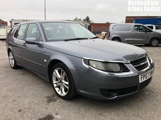 Location: Nottingham - 2007 SAAB 9-5 VECTOR 2.0T Estate REG: FP07XMM., 1990cc Petrol, 5 Speed Manual Petrol, Former Keepers: 2, Keys: Yes, MOT Expiry date: 21/05/2026
