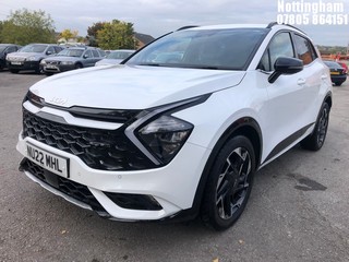 Location: Nottingham - 2022  KIA  SPORTAGE GT-LINE ISG  Estate  REG: NU22MHL, 1598cc Petrol , 6 Speed Manual Petrol , Former Keepers: 1, Keys: Yes, MOT Expiry date: 30/03/2026