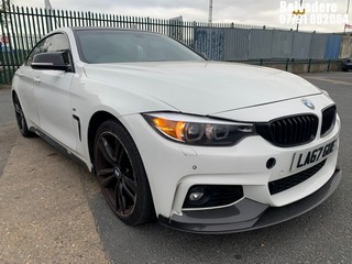 Location: BELVEDERE - 2018 BMW 420I GRAN COUPE M SPORT A Coupe REG: LA67GUE , 1998cc Petrol, 8 Speed Auto Petrol, Former Keepers: 7, Keys: No, MOT: Expiry date29.11.2025