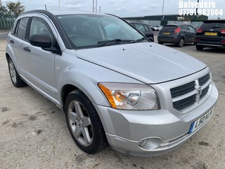 Location: Belvedere - 2007 DODGE(USA) CALIBER SXT SPORT A 5 DOOR HATCHBACK REG: L50KLM, 1998cc PETROL, VARIABLE SPEED AUTO PETROL, Former Keepers: 3, Keys: Yes, MOT Expiry date: 23.11.2024