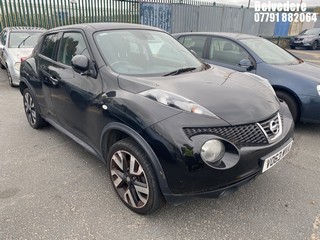 Location: Belvedere - 2013 NISSAN JUKE N-TEC DCI 5 Door Hatchback REG: VO63MVA, Keys: No, MOT Expiry date: 02/09/2024, 1461 Diesel, 6 Speed Manual Diesel, Former Keepers: 5
