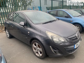 Location: Belvedere - 2012 VAUXHALL CORSA SXI 3 Door Hatchback REG: DN12NDJ, Keys: No, MOT Expiry date: 03/03/2025, 1398 Petrol, 5 Speed Manual Petrol, Former Keepers: 7
