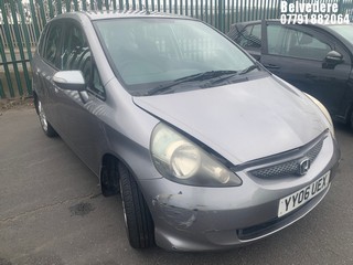 Location: Belvedere - 2006 HONDA JAZZ SE CVT 5 Door Hatchback REG: YY06UEX, Keys: No, MOT Expiry date: 21/11/2025, 1339 Petrol, Variable Speed Auto Petrol, Former Keepers: 6