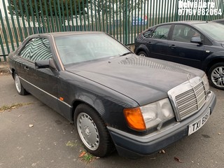 Location: Belvedere - 1991 MERCEDES 300CE-24 AUTO Coupe REG: TXI6961, Keys: No, MOT Expiry date: 26/09/2021, 2962 Petrol, Automatic, Former Keepers: 6