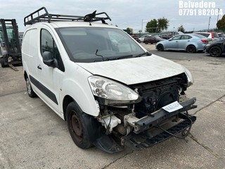 Location: Belvedere - 2012 PEUGEOT PARTNER 850 S L1 HDI Panel Van REG: NU62ULH, Keys: No, MOT Expiry date: 27/02/2024, 1560 Diesel, 5 Speed Manual Diesel, Former Keepers: 7