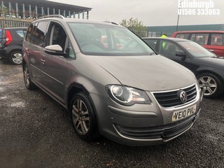 Location: Edinburgh - 2010 VOLKSWAGEN TOURAN MATCH TDI MPV REG: VE10PVL, Keys: No, MOT Expiry date: 04/02/2026, 1896 Diesel, 6 Speed Manual Diesel, Former Keepers: 7