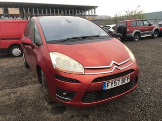 Location: Edinburgh - 2007 CITROEN C4 PICASSO 5 EXCL HDI EGS Estate REG: FY57BFP, Keys: No, MOT Expiry date: 28/04/2026, 1997 Diesel, 6 Speed Auto Diesel, Former Keepers: 6