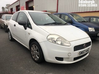 Location: Edinburgh - 2007 FIAT GRANDE PUNTO ACTIVE 65 3 Door Hatchback REG: SM57AAZ, Keys: No, MOT Expiry date: 29/06/2024, 1242 Petrol, 5 Speed Manual Petrol, Former Keepers: 7