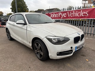 Location: Mitcham - 2013 BMW 116I SPORT AUTO 3 Door Hatchback REG: MA62DLN, 1598cc Petrol, 8 Speed Auto Petrol, Former Keepers: 3, Keys: No, MOT Expiry date: 18/10/2025