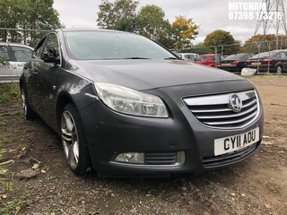 Location: Mitcham - 2011 VAUXHALL INSIGNIA EXCLUSIV 158CDTI 5 Door Hatchback REG: CY11AOU, Keys: No, MOT Expiry date: 11/05/2026, 1956 Diesel, 6 Speed Manual Diesel, Former Keepers: 7