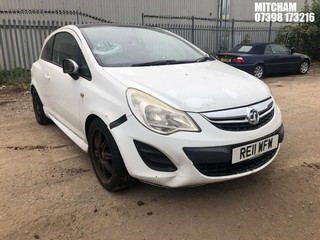 Location: Mitcham - 2011 VAUXHALL CORSA LIMITED EDITION 3 Door Hatchback REG: RE11WFW, Keys: No, MOT Expiry date: 28/02/2025, 1229 Petrol, 5 Speed Manual Petrol, Former Keepers: 5