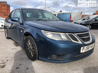 Location: Nottingham - 2009 SAAB 9-3 LINEAR SE TID 150 4 Door Saloon REG: PJ58HAE, Keys: No, MOT Expiry date: 24/01/2026, 1910 Diesel, 6 Speed Manual Diesel, Former Keepers: 6