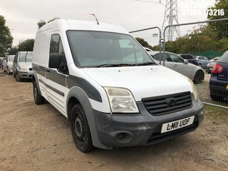 Location: Mitcham - 2011 FORD TRAN CONNECT 90 T230 Panel Van REG: LM11UOF, Keys: No, MOT Expiry date: 02/02/2026, 1753 Diesel, 5 Speed Manual Diesel, Former Keepers: 6