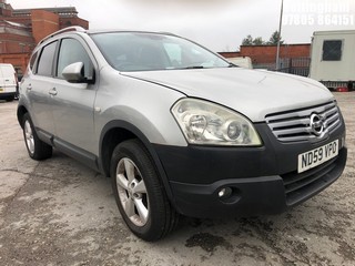 Location: Nottingham - 2010 NISSAN QASHQAI ACENTA + 2 5 Door Hatchback REG: ND59VPO, Keys: No, MOT Expiry date: 28/08/2026, 1598 Petrol, 6 Speed Manual Petrol, Former Keepers: 5