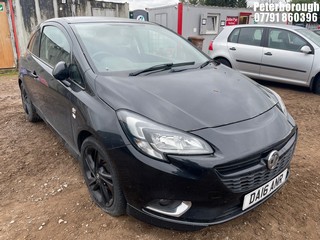 Location: Peterborough - 2016 VAUXHALL CORSA LIMITED EDITION S/S 3 Door Hatchback REG: DA16ANR, Keys: No, MOT Expiry date: 17/03/2025, 1364 Petrol, 6 Speed Manual Petrol, Former Keepers: 3