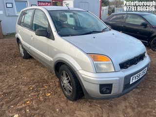 Location: Peterborough - 2008 FORD FUSION ZETEC CLIMATE 5 Door Hatchback REG: FY58XSD, Keys: No, MOT Expiry date: 15/12/2025, 1388 Petrol, 5 Speed Manual Petrol, Former Keepers: 8