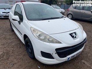 Location: Peterborough - 2011 PEUGEOT 207 PROFESSIONAL HDI Car Derived Van REG: DN11NVD, Keys: No, MOT Expiry date: 13/04/2025, 1398 Diesel, 5 Speed Manual Diesel, Former Keepers: 5