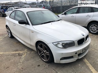 Location: Brentwood - 2013 BMW 120I SPORT PLUS EDITION Coupe REG: AY63OYW, Keys: No, MOT Expiry date: 02.05.2024, 1995 Petrol, 6 Speed Manual Petrol, Former Keepers: 5