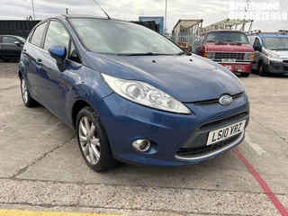 Location: Brentwood - 2010 FORD FIESTA ZETEC 68 TDCI 5 Door Hatchback REG: LS10VRZ, Keys: No, MOT Expiry date: 21.03.2025, 1399 Diesel, 5 Speed Manual Diesel, Former Keepers: 12
