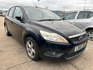 Location: Brentwood - 2008 FORD FOCUS ZETEC 125 5 Door Hatchback REG: LM58EDO, Keys: No, MOT Expiry date: 08/02/2025, 1798 Petrol, 5 Speed Manual Petrol, Former Keepers: 6