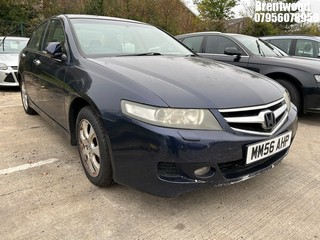 Location: Brentwood - 2007 HONDA ACCORD EX I-VTEC AUTO 4 Door Saloon REG: MM56AHP, Keys: No, MOT Expiry date: 25.04.2024, 2354 Petrol, 5 Speed Auto Petrol, Former Keepers: 5
