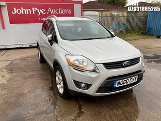 Location: Hull - 2010 FORD KUGA ZETEC TDCI 140 Estate REG: WG60CVY, Keys: No, MOT Expiry date: 30/03/2026, 1997 Diesel, 6 Speed Manual Diesel, Former Keepers: 5
