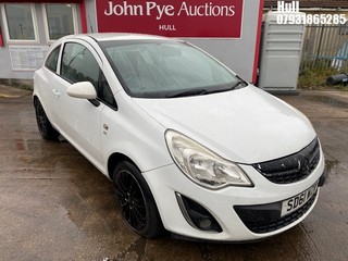 Location: Hull - 2011 VAUXHALL CORSA EXCITE AC 3 Door Hatchback REG: SD61WZW, Keys: No, MOT Expiry date: 30/11/2025, 1229 Petrol, 5 Speed Manual Petrol, Former Keepers: 4