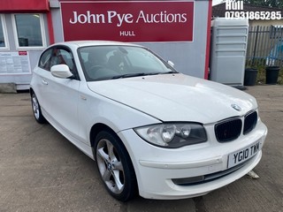 Location: Hull - 2010 BMW 116D SPORT 3 Door Hatchback REG: YG10TWM, Keys: No, MOT Expiry date: 17/12/2025, 1995 Diesel, 6 Speed Manual Diesel, Former Keepers: 7
