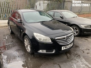 Location: Hayes - 2013 VAUXHALL INSIGNIA SRI 5 Door Hatchback REG: FN13LZF, Keys: No, MOT Expiry date: 11/04/2025, 1796 Petrol, 6 Speed Manual Petrol, Former Keepers: 6