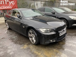 Location: Hayes - 2009 BMW 330I SE HIGHLINE AUTO Convertible REG: WP59ORG, Keys: No, MOT Expiry date: 29/06/2026, 2996 Petrol, 6 Speed Auto Petrol, Former Keepers: 6