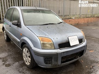 Location: Hayes - 2006 FORD FUSION STYLE CLIMATE 5 Door Hatchback REG: PF55GJG, Keys: No, MOT Expiry date: 03/04/2024, 1388 Petrol, 5 Speed Manual Petrol, Former Keepers: 4