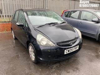 Location: Hayes - 2005 HONDA JAZZ SE 5 Door Hatchback REG: CW05FRP, Keys: No, MOT Expiry date: 09/07/2025, 1339 Petrol, 5 Speed Manual Petrol, Former Keepers: 5