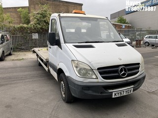 Location: Hayes - 2007 MERCEDES SPRINTER 311 CDI LWB Box Van REG: KY57YGV, Keys: No, MOT Expiry date: 25/11/2025, 2148 Diesel, 6 Speed Manual Diesel, Former Keepers: 2
