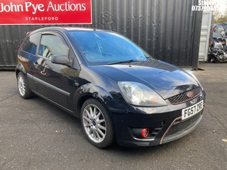 Location: Stapleford - 2007 FORD FIESTA ZETEC S 3 Door Hatchback REG: FG57ZRE, Keys: Yes, MOT Expiry date: 29/09/2026, 1596 Petrol, 5 Speed Manual Petrol, Former Keepers: 5