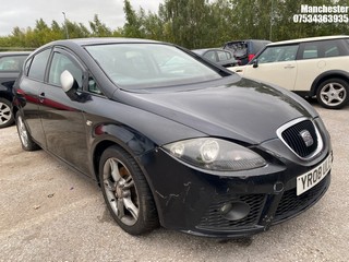 Location: Manchester - 2008 SEAT LEON FR TDI 5 Door Hatchback REG: YR08ULE, 1968 Diesel, 6 Speed Manual Diesel, Former Keepers: 12, Keys: No, MOT Expiry date: 27/06/2025