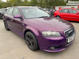 Location: Manchester - 2007 AUDI A3 S LINE TDI S/BACK 5 Door Hatchback REG: RV07VUW, 1968 Diesel, 6 Speed Manual Diesel, Former Keepers: 10, Keys: No, MOT Expiry date: 10/01/2025