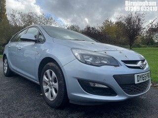 Location: Birmingham - 2015 VAUXHALL ASTRA DESIGN ESTATE REG: DY65PBO, 1598CC PETROL, 5 SPEED MANUAL PETROL, Former Keepers: 5, Keys: Yes, MOT Expiry date: 18/07/2026