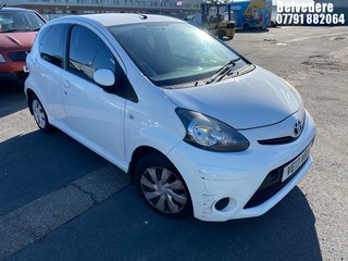 Location: BELVEDERE - 2013 TOYOTA AYGO VVT-I ICE 5 Door Hatchback REG: VE13WDX, 998cc Petrol, 5 Speed Manual Petrol, Former Keepers: 6, Keys: No, MOT: Expiry date13/11/2025