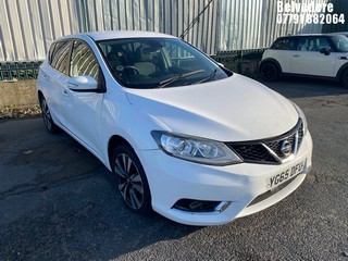 Location: Belvedere - 2015 NISSAN PULSAR N-TEC DIG-T 5 Door Hatchback REG: YG65DFU, Keys: No, MOT Expiry date: 26/09/2025, 1198 Petrol, 6 Speed Manual Petrol, Former Keepers: 8
