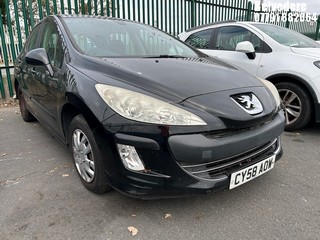 Location: Belvedere - 2008 PEUGEOT 308 S 5 Door Hatchback REG: CY58AOW, Keys: No, MOT Expiry date: 30/12/2025, 1397 Petrol, 5 Speed Manual Petrol, Former Keepers: 8