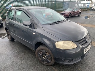 Location: Belvedere - 2007 VOLKSWAGEN URBAN FOX 75 3 Door Hatchback REG: GP56PYG, Keys: No, MOT Expiry date: 06/06/2026, 1390 Petrol, 5 Speed Manual Petrol, Former Keepers: 10
