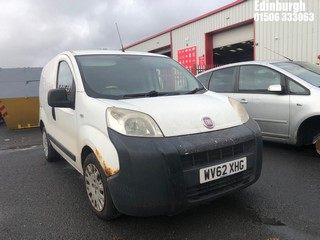 Location: Edinburgh - 2012 FIAT FIORINO 16V MULTIJET Panel Van REG: WV62XHG, Keys: No, MOT Expiry date: 11/09/2025, 1248 Diesel, 5 Speed Manual Diesel, Former Keepers: 4