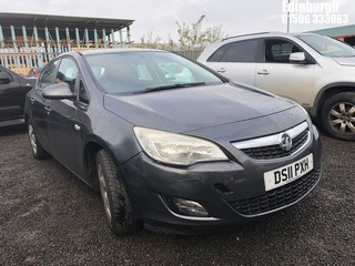 Location: Edinburgh - 2011 VAUXHALL ASTRA EXCLUSIV 98 5 Door Hatchback REG: DS11PXH, Keys: No, MOT Expiry date: 24/09/2025, 1398 Petrol, 5 Speed Manual Petrol, Former Keepers: 5