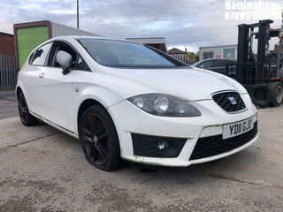 Location: Nottingham - 2011 SEAT LEON FR TSI S-A 5 Door Hatchback REG: YD11GJO, Keys: No, MOT Expiry date: 14/07/2025, 1984 Petrol, 6 Speed Semi Auto Petrol, Former Keepers: 3