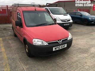 Location: Edinburgh - 2010 VAUXHALL COMBO 1700 CDTI Car Derived Van REG: WP10KHF, Keys: No, MOT Expiry date: 13/01/2023, 1248 Diesel, 5 Speed Manual Diesel, Former Keepers: 3