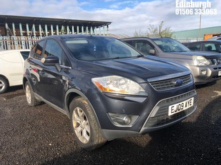 Location: Edinburgh - 2009 FORD KUGA ZETEC TDCI Estate REG: EJ09AYE, Keys: No, MOT Expiry date: 04/10/2024, 1997 Diesel, 6 Speed Manual Diesel, Former Keepers: 6