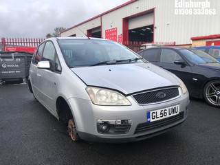 NOTE: ATF Registered Buyers ONLY - Location: Edinburgh - 2007 FORD FOCUS C-MAX GHIA D A MPV REG: GL56UWU, Keys: No, 1560 Diesel, Variable 1 Speed Auto Diesel, Former Keepers: 4